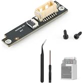 Extrusion Interface Board Replacement for BambuLab P2S 3D Printer PCB Adapter Circuit Board Accessories Black with Tools