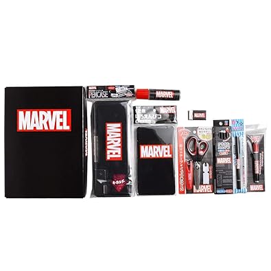 Amazon Co Jp 文具セット 男の子 入学祝い Marvel マーベル 9点 Amazon Co Jp 文具セット 男の子 入学祝い Marvel マーベル 9点