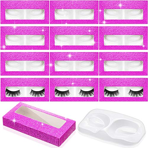 60 Pieces Empty Eyelash Case, 30 Empty Eyelash Boxes Lash Box Packaging