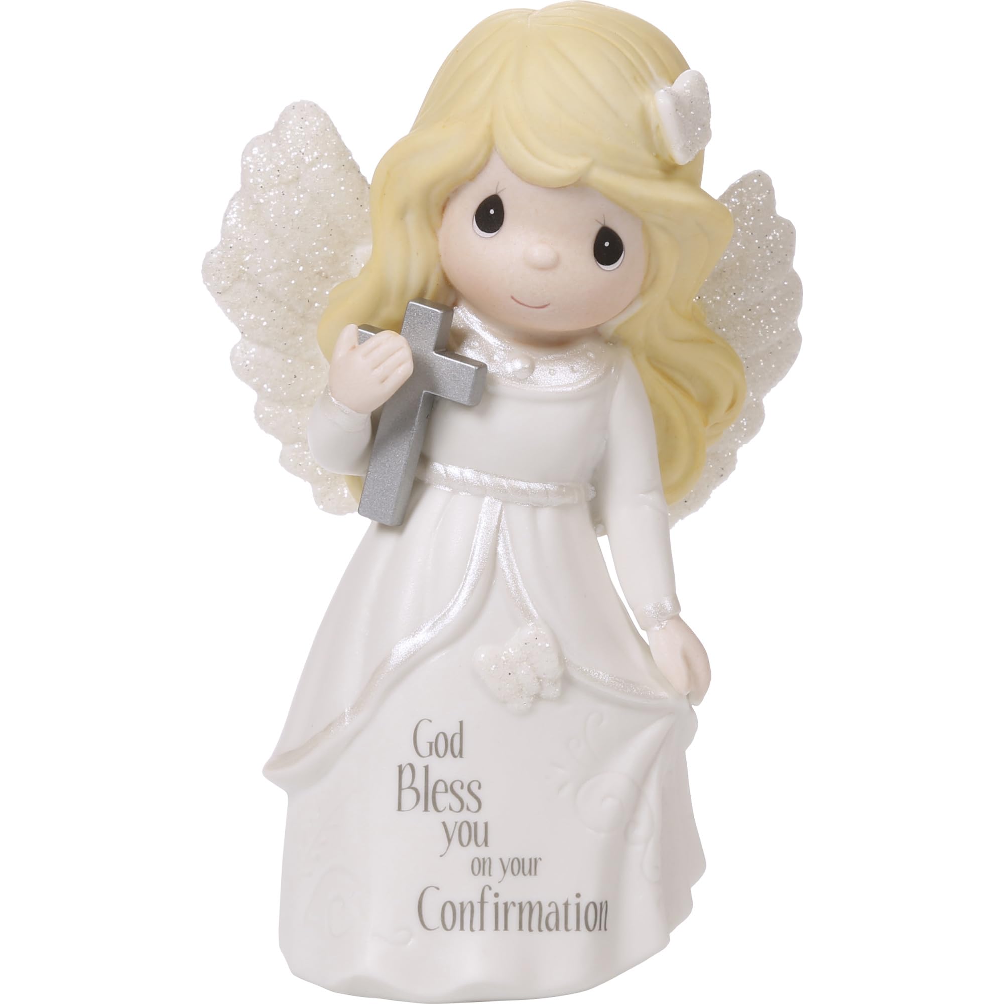 Precious Moments Confirmation Angel Bisque Porcelain Figurine 163052
