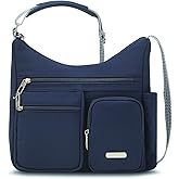 MHCNLL Trendy Anti Theft Crossbody Bag for Women, Waterproof Nylon Multi-Pocket Travel Purse and Everyday Shoulder Handbag