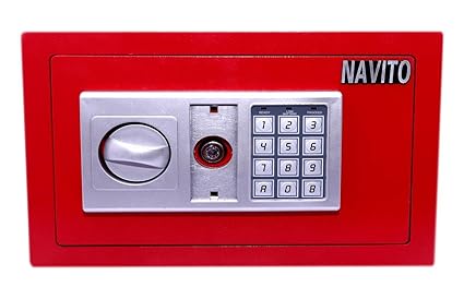 Navito Angel 200A Electronic Series Safe Steel Locker (Red)