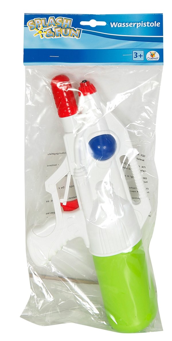 VEDES Großhandel GmbH - Ware Splash & Fun Water Pistol with Pump Function, 33 cm