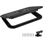 Marine Boat Hatch Deck Cover Lid,Marine Deck Access Hatch&amp;Lid,Boat Hatch | Rectangle Boat Deck Hatch Access for Bass/John/Fishing/Sailboat/Yacht,UV&amp;Impact Resistant,w/IP67 Waterproof Rubber Seal Strip