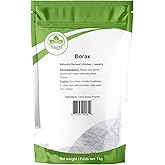 Yogti [Canadian Brand] Borax Powder Laundry Detergent Booster 1 kg, Pure and Natural, All Purpose Household Cleaner - 1 Kg