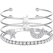 ★TEEN TOP CHUNJI 着用★【SHOVEOFF】Premium Bracelet Amazon.com: Yrolrorh Moon Star Bracelet Hand Chain Boho
