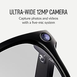 Meta Ray-Ban Glasses, Wayfarer, Shiny Black | 12 MP