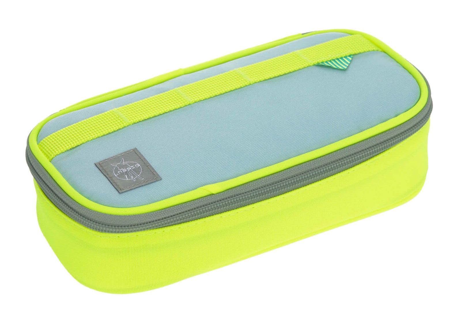 LÄSSIG School Spacy Pencil Case Unique Blue/neon-Yellow
