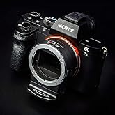 VILTROX NF-E1 Auto Focus AF Electronic Lens Mount Adapter with Aperture Control, EXIF ​​Transmitting, VR for Nikon F Lens to Sony E Mount Camera A9 A7RIII A7RII A7III A7II A7 A7S A6500 A6300 A6400
