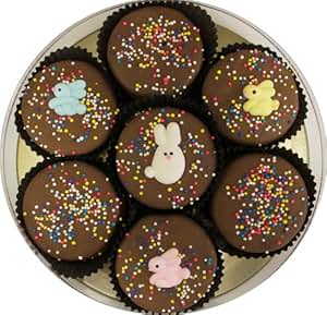 Amazon.com : Milk Chocolate Dipped Oreo Cookies with Easter Bunny ...