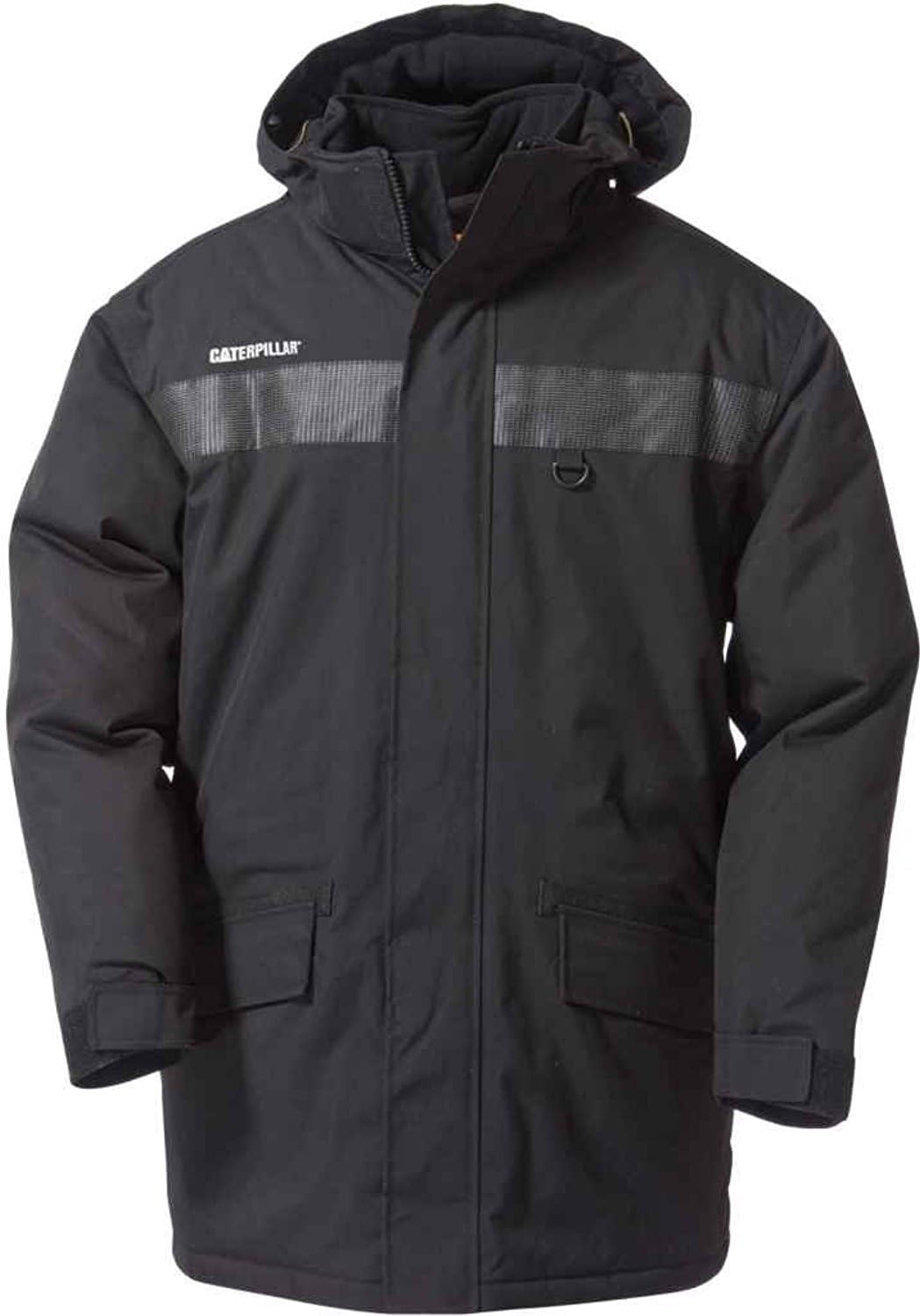 Caterpillar Glacier Parka para hombre, Negro, 4X Ropa