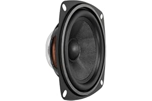 PRV AUDIO 4" Full-Range Neodymium Speaker 4MR60-NDY-4 PRO Audio Midrange - 60 Watts, 4 Ohm - Compact and Powerful Driver for 