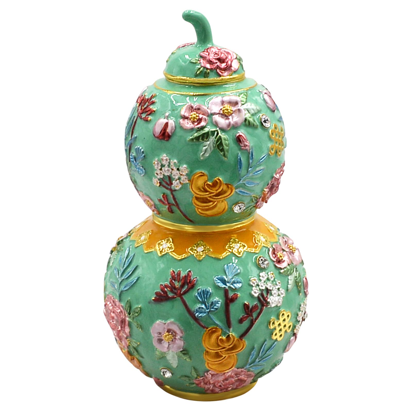 Juanxian Fengshui Healing Herbs & Longevity Wu Lou Figurine Statue Home Decor
