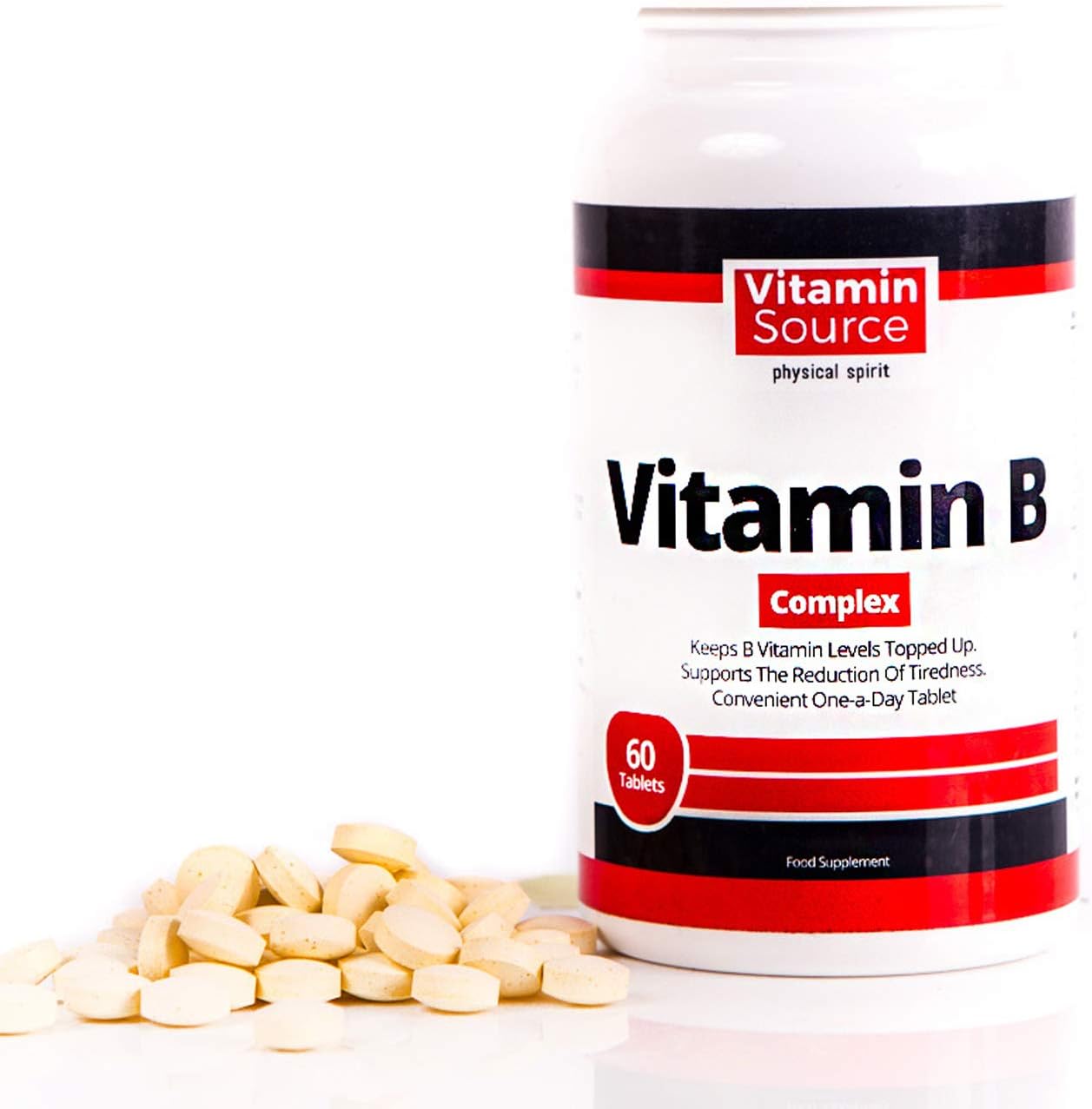 No.1 B Complex Vitamins Vegan Vegetarian Vitamin Tablets 2 Month Vitamin Supply
