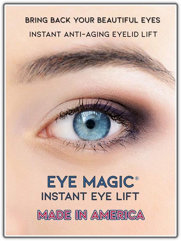 Eye Magic Premium Instant Eye Lift (Small/Medium) Made in America - Lifts and Defines Droopy, Sagging, Upper Eyelids