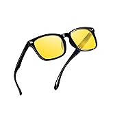 FIMILU Night Driving Glasses for Women Men, Polarized Night Vision Glasses Reduce Glare for Night 8859