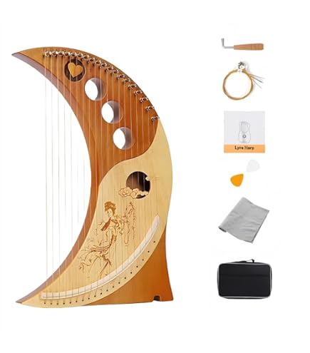 Amazon.com: 弦樂琴豎琴琴琴弦琴,7 弦樂弦樂器: 樂器