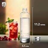 Philips Carbonating Bottles 1L Twin Pack Reusable PET Sparkling Water Bottles view 5