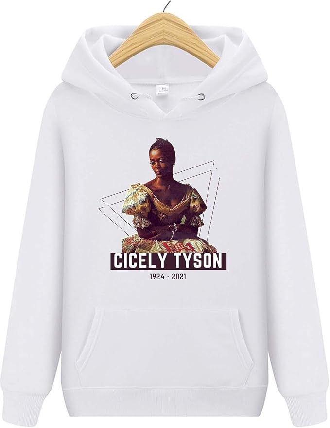 Amazon.com: Cicely Tyson - I am not a Quitter RIP Hoodie Sweater for Mens: Clothing