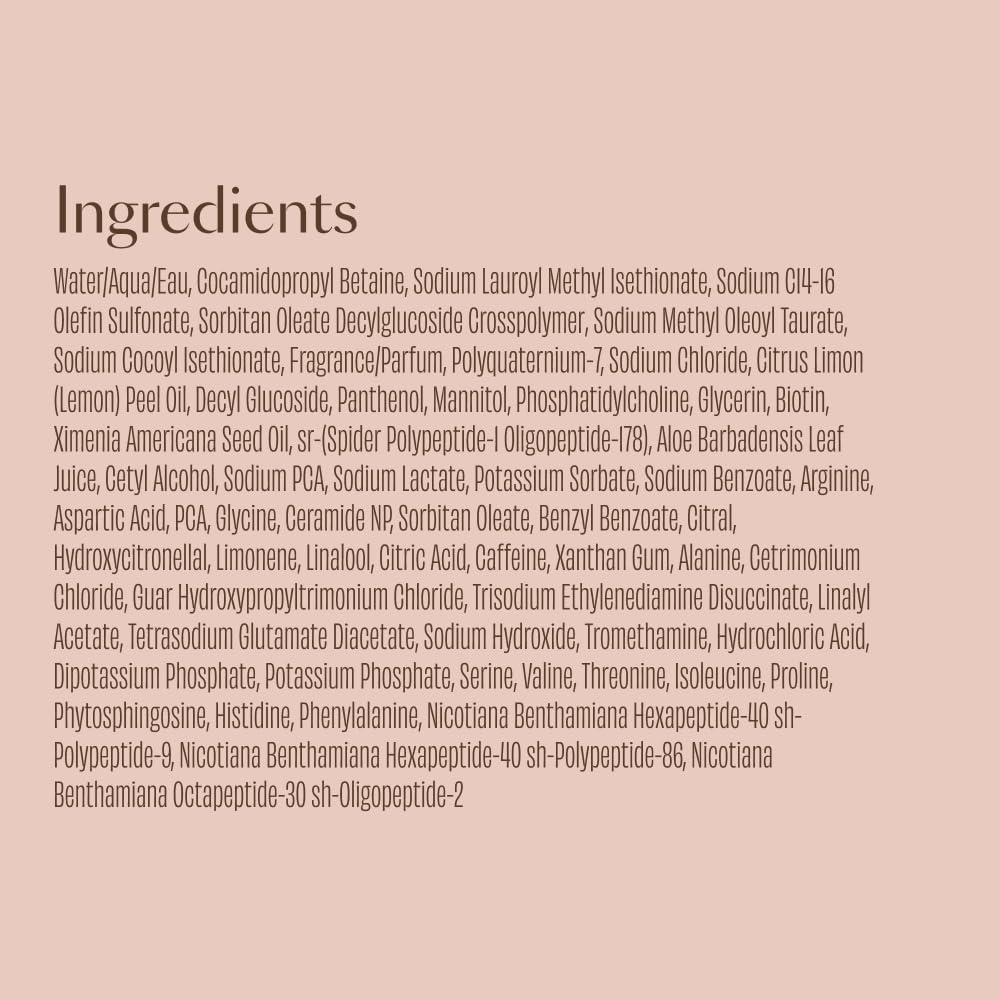 VEGAMOUR GRO Revitalizing Shampoo, Support Thicker, Fuller Looking Hair, Shampoo Formulated Without Sulfates for Thinning Hair with Vegan Keratin, Natural Citrus Scent