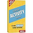Love The City Family Activity Ideas | 45 Family Game Night Scratch-Off Experiences | QR Code on Each Card for More Family Date Night Fun | Family Game Night Done Differently