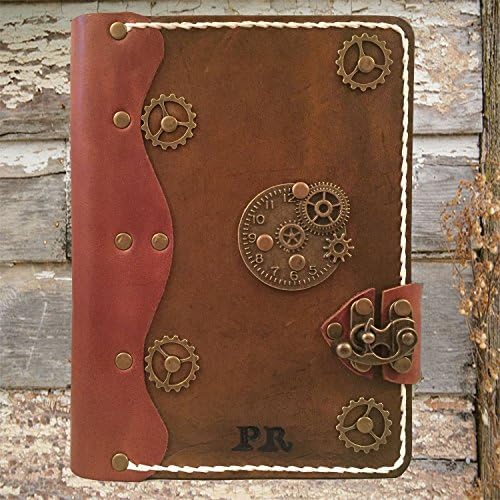 Handmade leather journal,refillable leather journal,personalized leather journal,steampunk leather journal,leather notebook,distressed leather journal,leather sketchbook