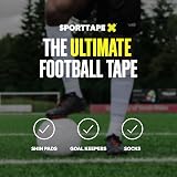 SPORTTAPE 6 Rolls 5cm x 4.5m White Self-Adhesive Cohesive Bandage view 4