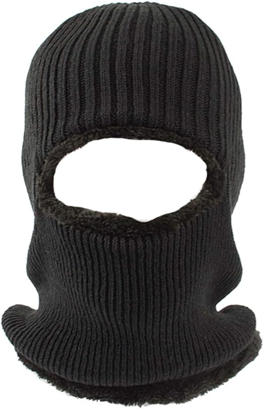 TAGVO Winter Knitted Balaclava Beanie Hat with Flexible Neck Warmer