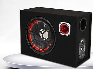 QXXZ 6Inch 12V 24V 220V Quadrat Bluetooth-Lautsprecher Subwoofer Motorrad Zu Hause/Auto/Computer-Nutzung