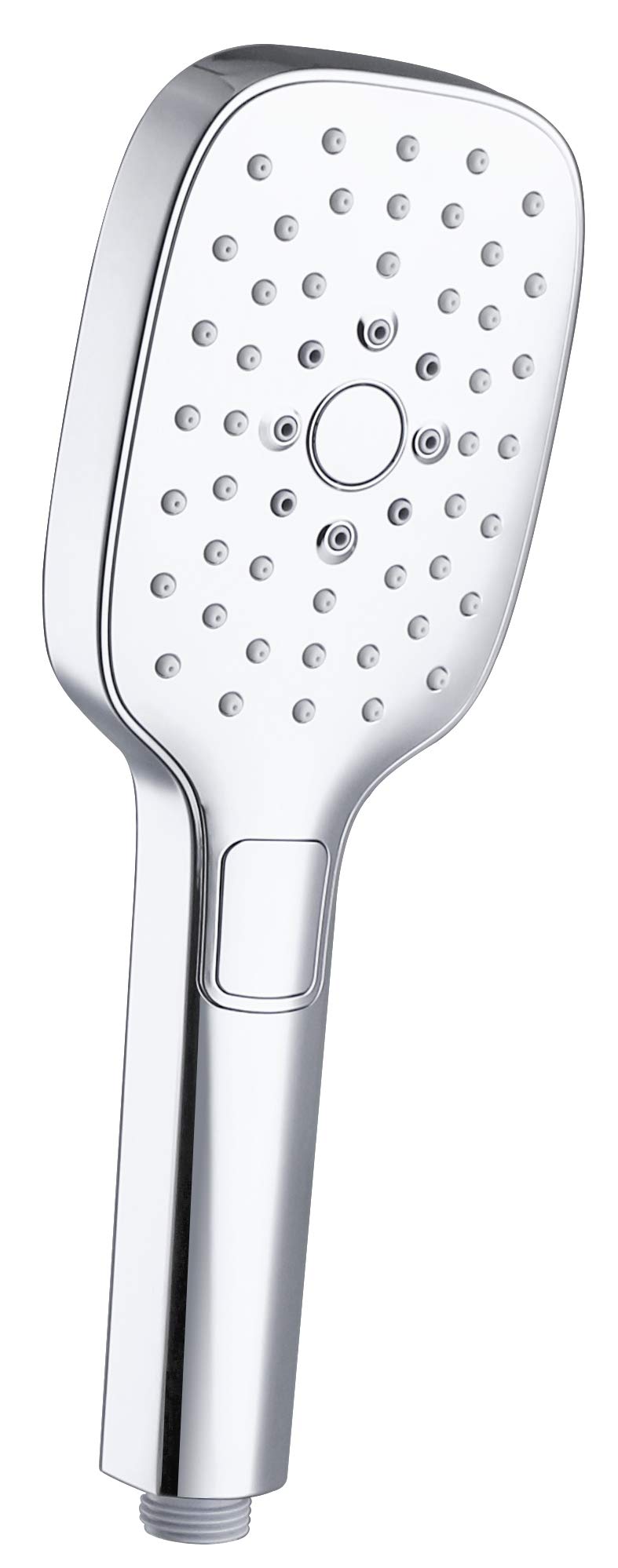 MARWELL Silver Quattro 3 Jet Types with Easy Switch Interchangeable by Click, Chrome-Plated, Hand Shower