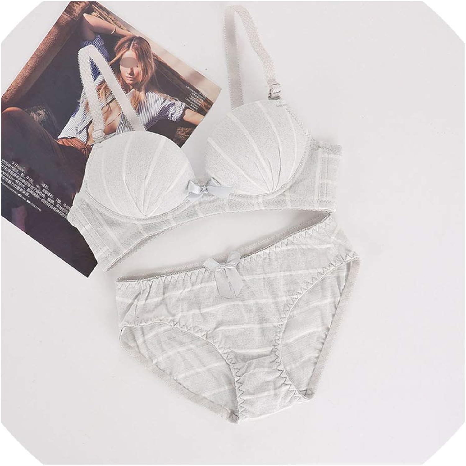 alerghrg Bras Sets Training Bra Young Teenage Girls Clothing Striped
