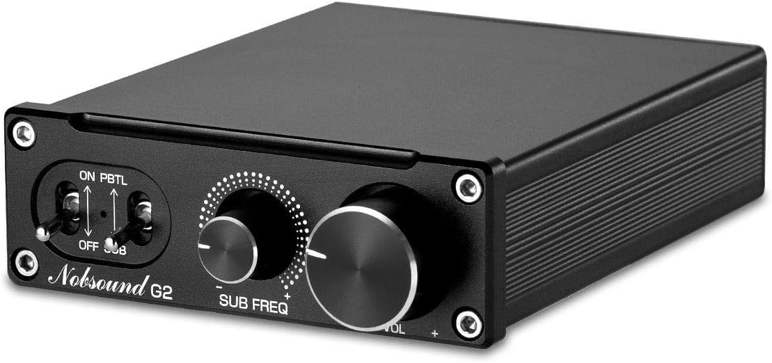 Nobsound G2 100 watt Subwoofer Amp & Mono Amp Switchable; Home Sub Bass