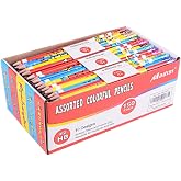 Madisi Assorted Colorful Incentive Pencils，#2 HB, 150 Pack 10 Designs | Cute Fun Pencils Bulk for Kids Kindergarten, School Classroom Pencils