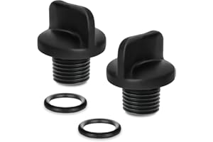 TOBAIWIND R0446000 Pool Pump Pipe Plug with O-Ring Replacement for Jandy Filter Pumps, Polaris Booster Pump & Water Purification System, Pool Spa Heater Drain Plugs (2 Pack)