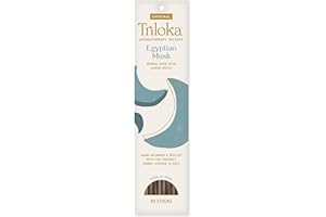 Triloka Original Incense, Egyptian Musk, 10 Sticks