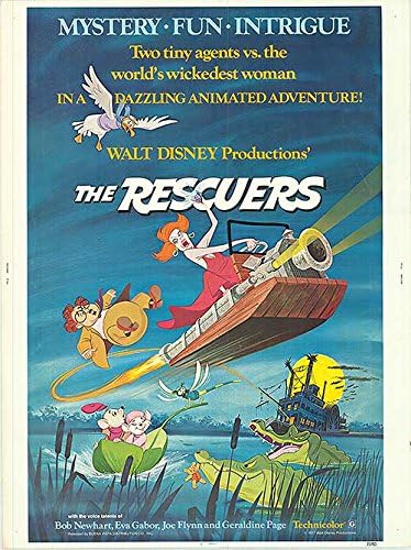Rescuers - Authentic Original 30" x 40" Movie Poster