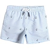 maamgic Swim Trunks Boys Quick Dry Toddler Bathing Suits for Kids Swimsuit Above The Knee Boys Swim Shorts