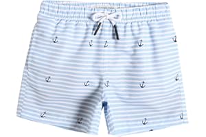 maamgic Swim Trunks Boys Quick Dry Toddler Bathing Suits for Kids Swimsuit Above The Knee Boys Swim Shorts