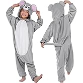 ROC PARTY Kids Hooded Animal Costume - Unisex Halloween Dress-Up Outfit & Cosplay Playwear for Boys & Girls Ages 4-12