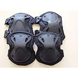 XTAK型SWAT肘膝プロテクターエルボーパッドニーパッド黒エルボーパットニーパット