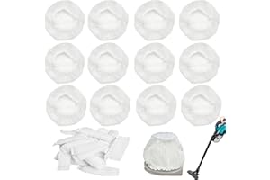 UtySty 100 Pack Hand Vacuum Filter Cover Disposable Non-Woven Fabric Filters Caps for Dustbuster Cordless Handheld Vacuum Car Vacuum Cleaner Rechargeable Mini Portable Vacuum