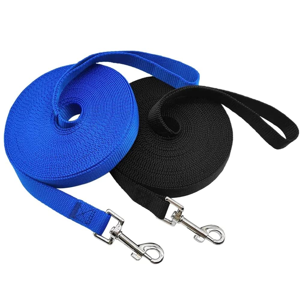 JKG® 10m Dog Training Lead - Strong Dog Leash | Recall Training Harness Leash For Puppy | Puppy Long Line Lead | Small Medium Large Dogs [Up To 35kg]