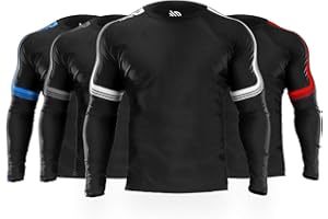 Sanabul CORE Long Sleeve Compression Rash Guard | Enhances MMA, BJJ Wrestling performance for Men & Women | Elevate your game