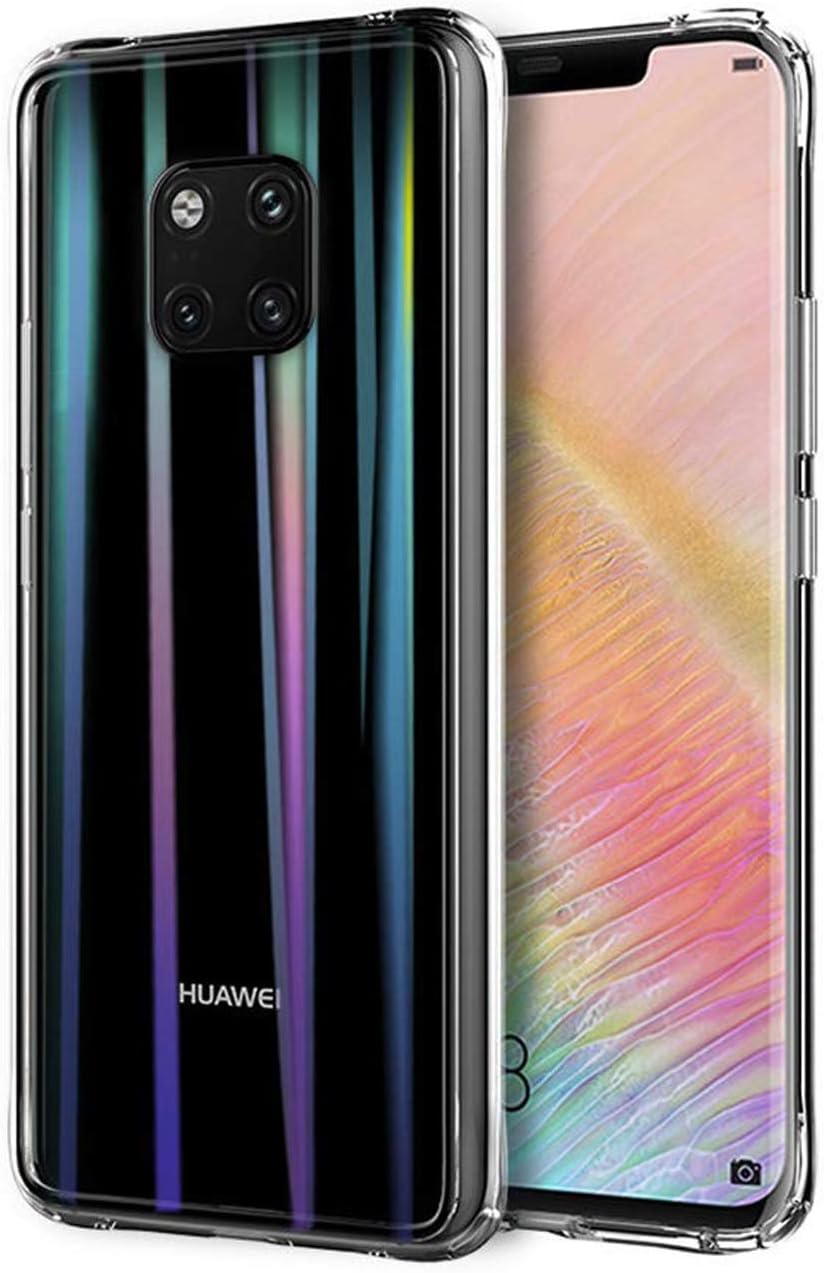 Mate20 Pro Case Compatible With Huawei Mate 20 Pro Cover Clear Huwai Mate20pro Bumper Mate20 Mat 20pro Soft Coque Transparent Colorful Skin Protective 6.39 Inch