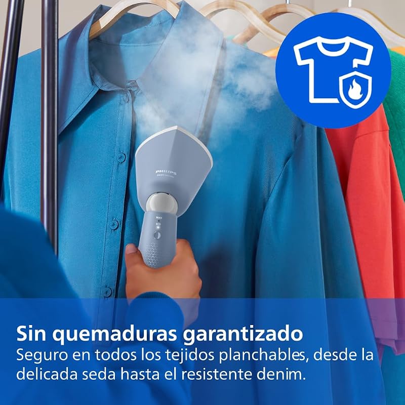 5000 Vaporizador Vertical Portátil, 1300 W, 24g/min, Azul