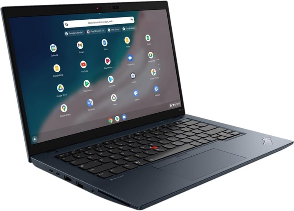 Lenovo C14 Chromebook Intel i5-1245U 8GB RAM 256GB SSD Black