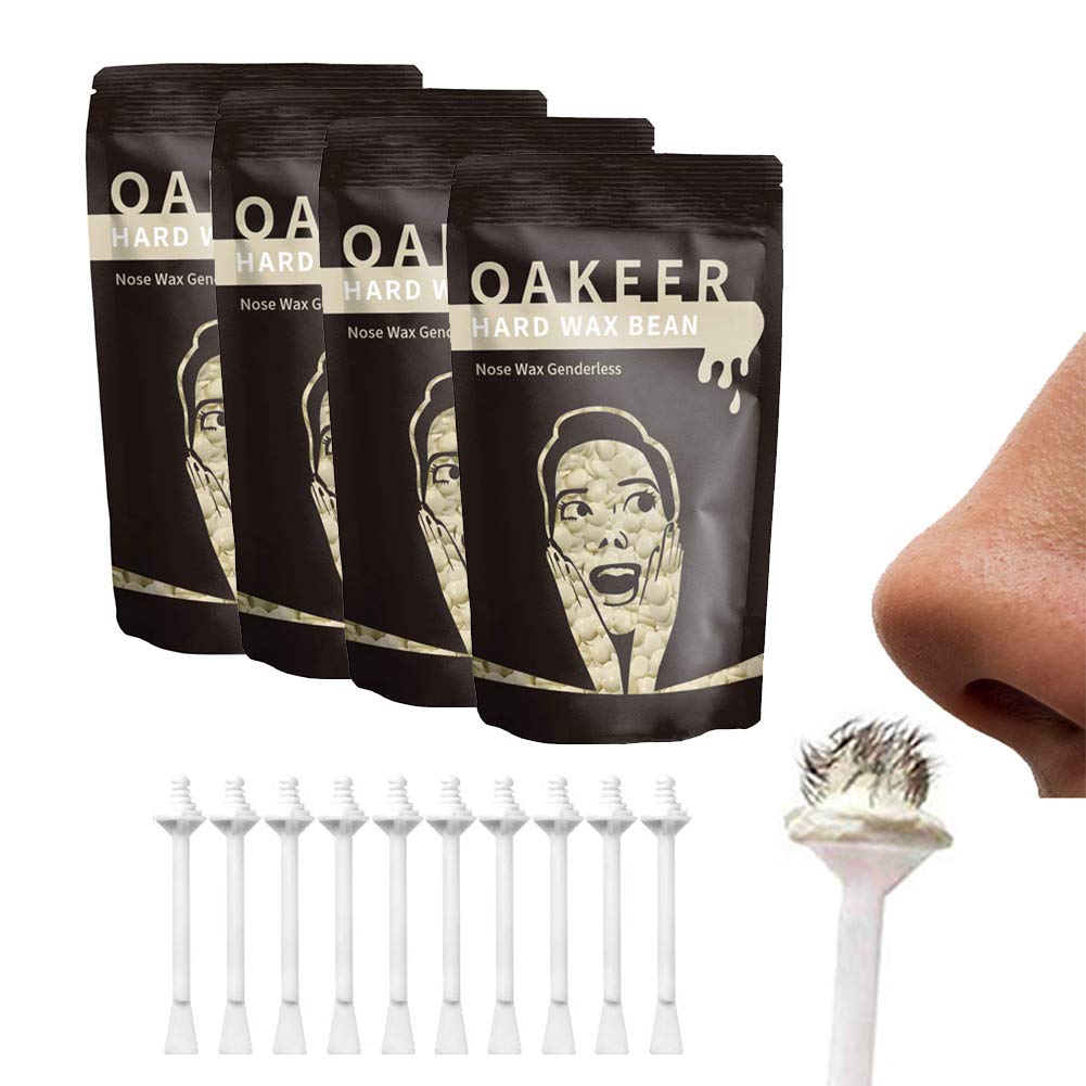 Oakeer 200g Professional Painless Hair Removal Wax for Men and Women at Home - Safe, Effective, and Easy to Use