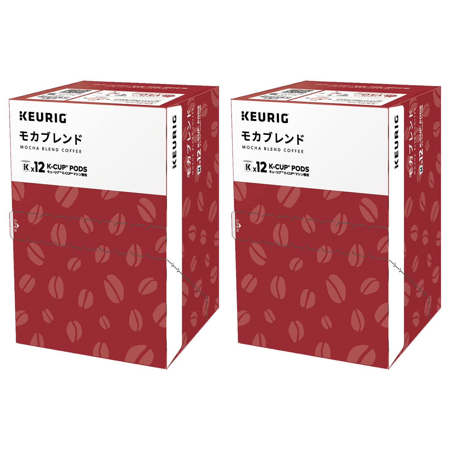 KEURIG キューリグ カプセル K-CUP モカブレンド 24杯（8g×12個×2箱セット) MOCHA BLEND COFFEE商品画像