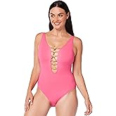 Bleu Rod Beattie Paradise Found Lace Down Over-The-Shoulder Mio