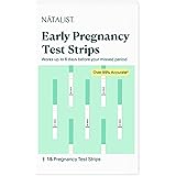 Natalist Pregnancy Test Strips Early Detection for Women Clear & Accurate Results Ease Your Mind up to 6 Days Before Missed P